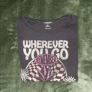 Arizona Jean Company Kids Tee - Black and Pink